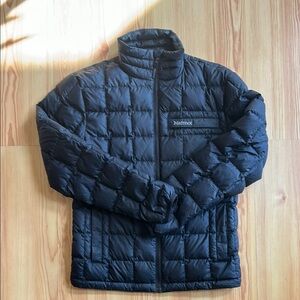 Marmot Black Puffer Jacket